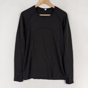 lululemon athletica Black Long Sleeve Crew Tee